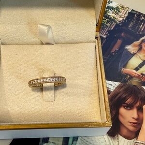 Gold and Silver stacking Ring